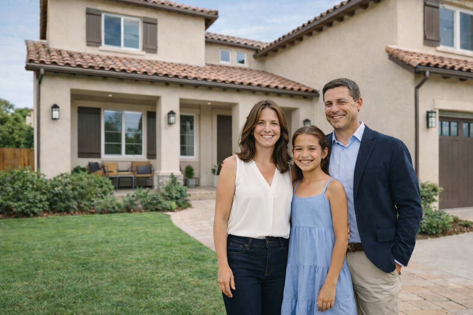 Imagen del exterior de una casa